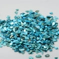 thumbnail image 3 of 0.66lb/300g Crushed Shells for Crafts,Bexikou Small Natural Sea Shells for DIY Art, Vase Fillers Table Scatter, Party Favor, Wedding Decoration, Succulents Plants Soil Cover, Art Crafts (Lake Blue), 3 of 6