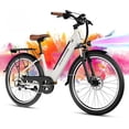 thumbnail image 6 of WINDHORSE F2 Electric Bike for Adults, 26" Tires Step-Thru 20mph 25-50miles Commuter Ebike 350W High-Speed Motor UL 2849, 6 of 10