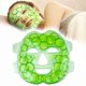 thumbnail image 1 of Paquete de hielo facial para lesiones reutilizable, paquete de hielo de gel de máscara facial refrescante para hinchazón facial, paquete frío de máscara facial, paquete de compresa fría y caliente oso de fresa Hogar, 1 of 5