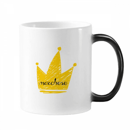 

Doodle Scrawl Graffiti Marchese Headgear Mug Changing Color Cup Morphing Heat Sensitive 12oz