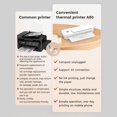 thumbnail image 4 of Impresora térmica portátil A4, impresora de documentos de bolsillo sin tinta, compatible con Bluetooth, 4 of 8
