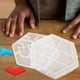 thumbnail image 4 of Molde de silicona Tangram, molde de resina para posavasos, molde de silicona hexagonal, moldes de fundición de resina para proyectos de manualidades y decoración del hogar, 4 of 7