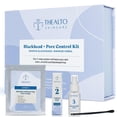thumbnail image 1 of Kit eliminador de puntos negros y minimizador de poros: incluye 10 tiras nasales para quitar puntos negros, 10 hisopos de algodón exfoliantes, 1 1 oz. Tónico facial reductor de poros: elaborado con ha, 1 of 5