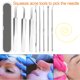 thumbnail image 4 of 5uds remoción de acné de acné Pimple Aguja Blackhead Removedor de tratamiento de acné Tratamiento extractor Tmvgtek Cuidado Belleza, 4 of 9