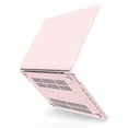 thumbnail image 1 of Étui de Protection en Plastique Style Crème pour MacBook Pro 16 A2141 (Rose), 1 of 5