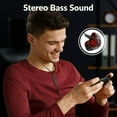 thumbnail image 3 of HP Earhook Gaming Earbuds Headphone W Detachable Mic, Volume Control, Black, 3 of 7