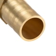 thumbnail image 3 of Conector de manguera Barb recto hexagonal de latón de 12mm Uxcell, 3 of 3