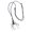 Silver, variant on Daily Wear Electroplated Leopard Pendant Chain Designed To Accentuate Neckline