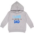 thumbnail image 2 of Inktastic I Love My Dad Fathers Day Toddler Hoodie, 2 of 4