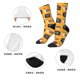 thumbnail image 5 of Fotbe Corgi Calcetas Largas con Estampado para Hombre y Mujer – Calcetas de Compresión Transpirables y Elásticas, Viajar y Uso Diario Talla 5-11, 5 of 6