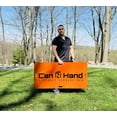 thumbnail image 3 of Can N Hand Portable Garbage Can, 35-55 Gal, Removable Liner, Orange, 1 Count, 3 of 11