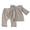 Beige, variant on Vedolay Boy's Casual Sets Boy Fall Outfits Long Sleeve Patchwork Top & Pants Set 2 Piece,Coffee 12-18 Months