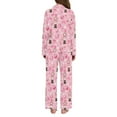 thumbnail image 3 of joogoo Pajamas Set for Women Christmas Ball Nutcracker Long Sleeve Pjs Loungewear XXL, 3 of 7