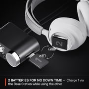 SteelSeries Arctis Nova Pro Wireless Gaming Headset for PS5, PS4, PC, Switch, Mobile - White