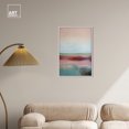 thumbnail image 3 of Firestone Valley Beach Life Inspired Pastel Color Canvas Wall Art by Art Remedy, White Floater Frame, 20"x30", 3 of 7