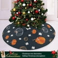 thumbnail image 6 of SKYSONIC Thanksgiving Christmas Tree Skirt Thanksgiving Tree Skirt for Holiday Party Home Christmas Day Ornaments 36", 6 of 6
