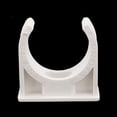 thumbnail image 2 of Unique Bargains 6 Pcs 30mm Diameter PVC Water Tube Pipe Clamps Clips Connectors White, 2 of 2