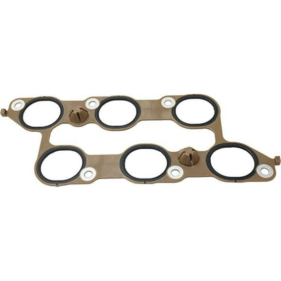 Intake Manifold Gasket Compatible with 2009-2017 Chevrolet Traverse Lower