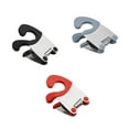 thumbnail image 4 of IDEANATEGRATE 3Pcs Pot Clip Spoon Rest Assorted Color 7.8x4.5x4.5in Rubber and Plastic Kitchen Helper, 4 of 8