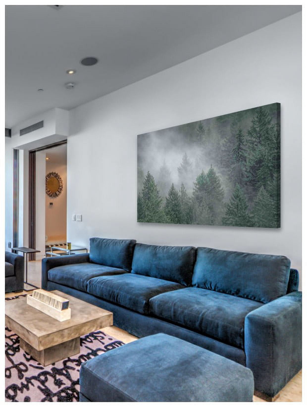 Marmont Hill "Draped in Clouds" Painting Print on Canvas