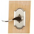 thumbnail image 3 of Weslock 1710U-Lh Bordeau Left Handed Privacy Door Lever Set, 3 of 6