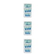 thumbnail image 1 of maskred 1 Set French Tip Press on Nails Gradient Extension Fingernails Tips Removable Fashion Wraps Full Cover DIY Manicure Kit Type 5 2g glue,24Pcs jelly 3Set, 1 of 6