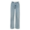 thumbnail image 3 of Jessica Simpson Rosa Mid Rise Relaxed Straight Jeans, Sizes 2-16, 3 of 6