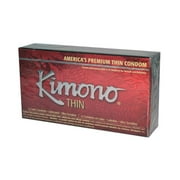 Mayer Laboratories 0906842 Kimono Premium Thin Latex Condoms - 12 Pack