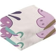 thumbnail image 2 of GZHJMY Butterfly Cotton Hand Towels, 2 Pack Absorbent Bath Towel Decorative Fingertip Towels for Bathroom Gym Spa Hotel Beach Swimming Pool,16"x 28", 2 of 7