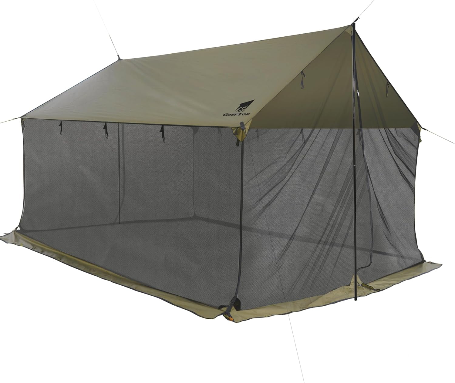 18x15ft Large Camping Tarp 8 person Outdoor Camp Sun Shelter