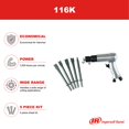thumbnail image 2 of Ingersoll Rand 116 Standard Duty Air Hammer, 116K - Tool plus 5 Piece Chisel Set, 2 of 3