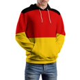 thumbnail image 5 of German National Flag 3D Print Hoodie Men Women Autumn Thin Pullover Sweatshirt Vintage Streetwear Tops, 5 of 6