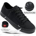 thumbnail image 4 of Ecetana Canvas Shoes for Women Slip on Casual Low Top Sneakers Womens Tennis Shoes, 4 of 8