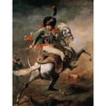 thumbnail image 2 of Théodore Géricault 15x18 Gold Ornate Wood Frame and Double Matted Museum Art Print Titled - The Charging Hunter (1812), 2 of 4