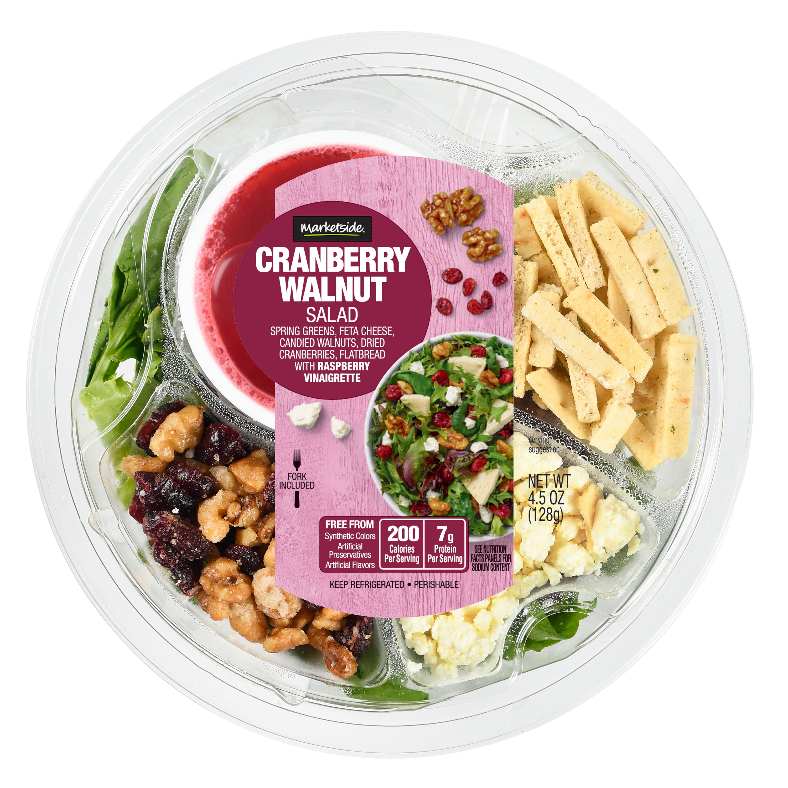 Marketside Cranberry Walnut Salad, 4.5 oz