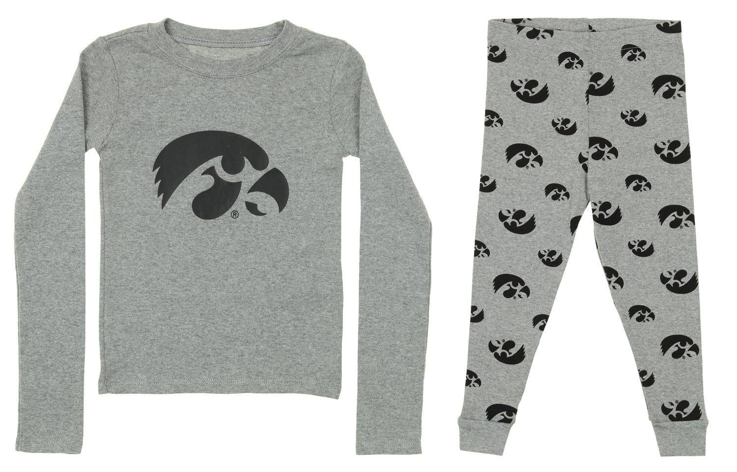 Outerstuff Iowa Hawkeyes Kids All Over Printed Pajama Shorts