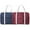 dark blue and wine red, variant on Pacific Gear Unisex 30" Foldable Travel Duffel Bag, 2 Pack