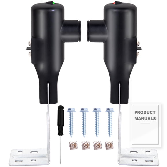 Sensores para puertas de garaje FullMayPro GSTB-R STB-BL Genie/Overhead