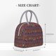 thumbnail image 2 of Balery African Women Bolsa de Almuerzo para Mujeres, Caja de Almuerzo, Bolsa de Almuerzo Pequeña Impermeable, Tote de Almuerzo Reutilizable con Gran Capacidad, 2 of 6