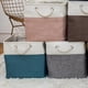 thumbnail image 2 of Collapsible Linen Storage Basket with Liner,E, 2 of 4