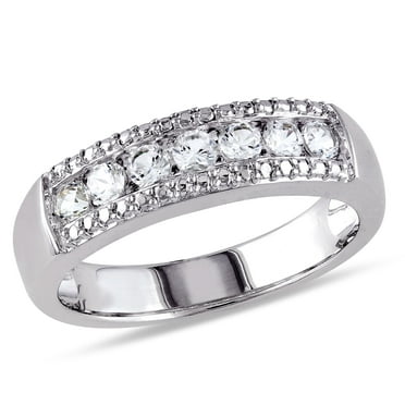 Everly Women's Created Sapphire Sterling Silver Ring