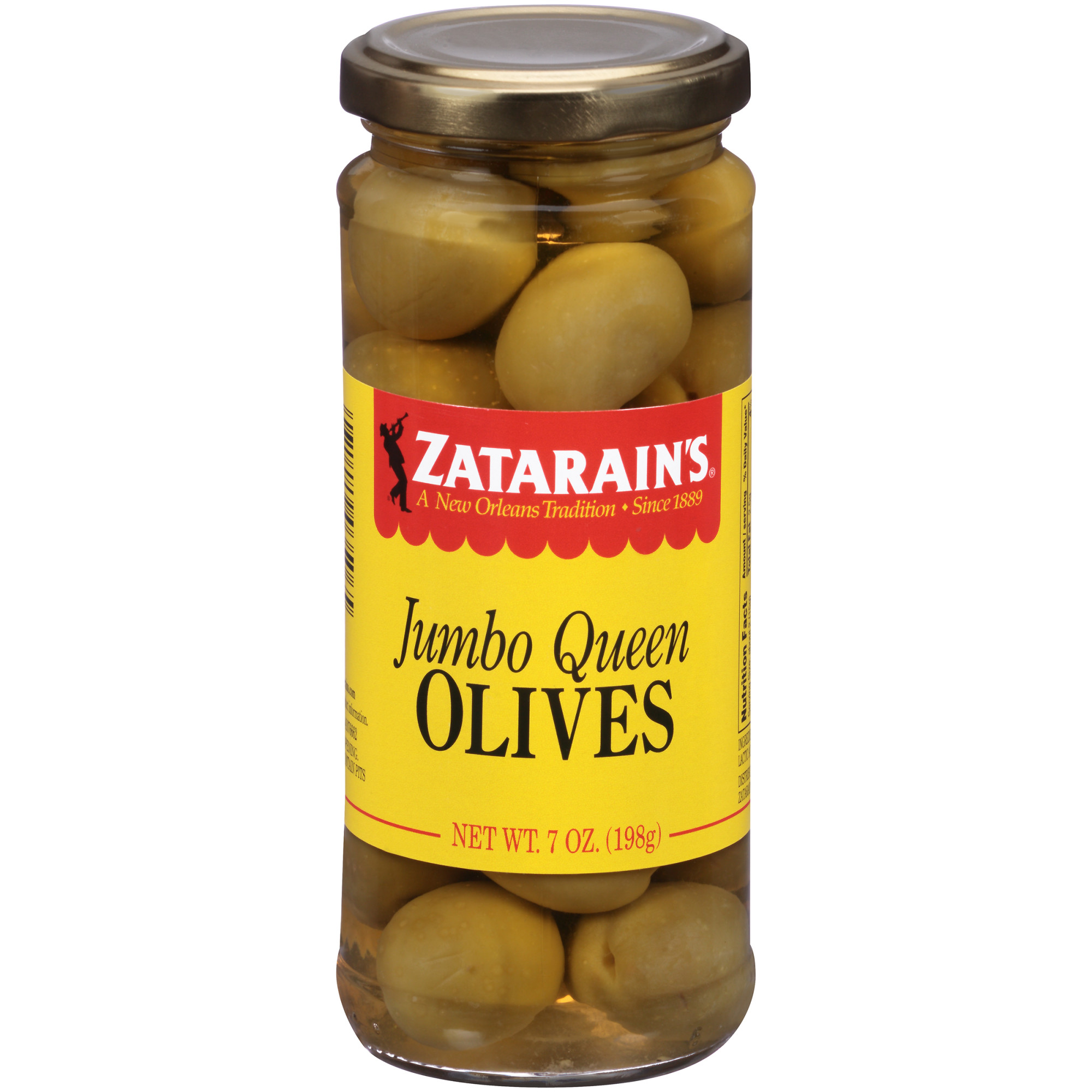 Zatarain's Jumbo Queen Olives, 7 oz