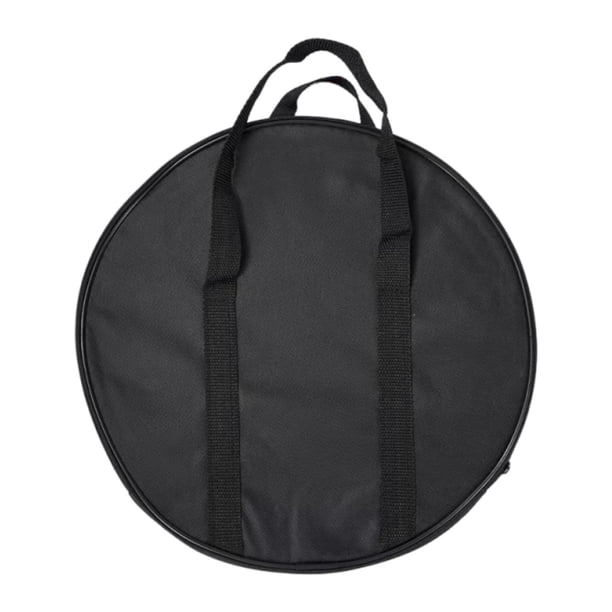 Bolsa de transporte para estufa de campamento, parrilla de barbacoa, almacenamiento para acampar con asa, organizador y soporte para herramientas Gran redondo 38x14cm