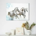 thumbnail image 6 of Balery Running White Horses Pattern Canvas Decorative Picture – 30x40in Premium Wall Art, Modern Canvas Print for Home Decor（Horizontal）, 6 of 6