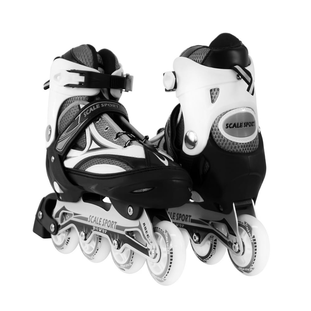 Size 811 Adjustable Inline Skates for Adults, Black
