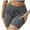 Gray, variant on Ashirexll Women's Shorts Clearance! High Waisted Shorts Women, Solid Color Casual Sports High Waist Drawstring Shorts Blue L