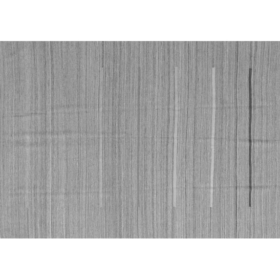 Ahgly Company Indoor Rectangle Abstract Gray Contemporary Area Rugs, 8' x 10'