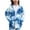Dark Blue, variant on Sweatshirts For Girls Kids Casual Long Sleeve Zip Up Tie-dye Hoodies Fall Jacket with Pockets Size 4T-12 Blue
