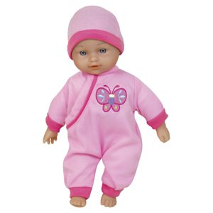 Lissi 11-Inch Talking Baby Doll, Pink Butterfly Outfit