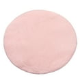 thumbnail image 2 of Round Fluffy Soft Area Rugs,Non-slip & Shaggy Carpet Floor Mat, Children Play Mat for Kids Baby Girls Bedroom Living Room Home Decor Rugs,Small Circular Carpet 39inch, 2 of 5